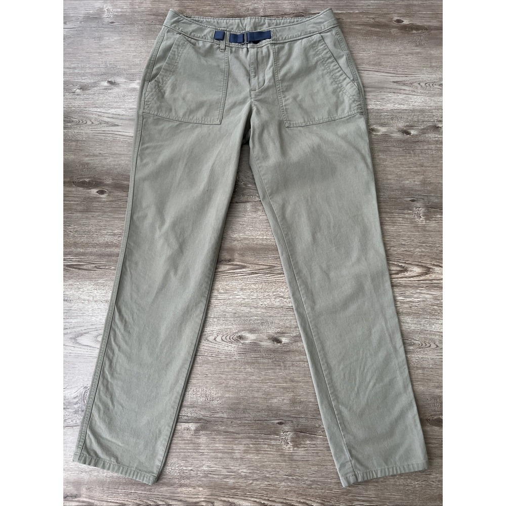 Outdoor Research Shastin Pants Womens 6 Green Straight Hiking Trail Gorpcore